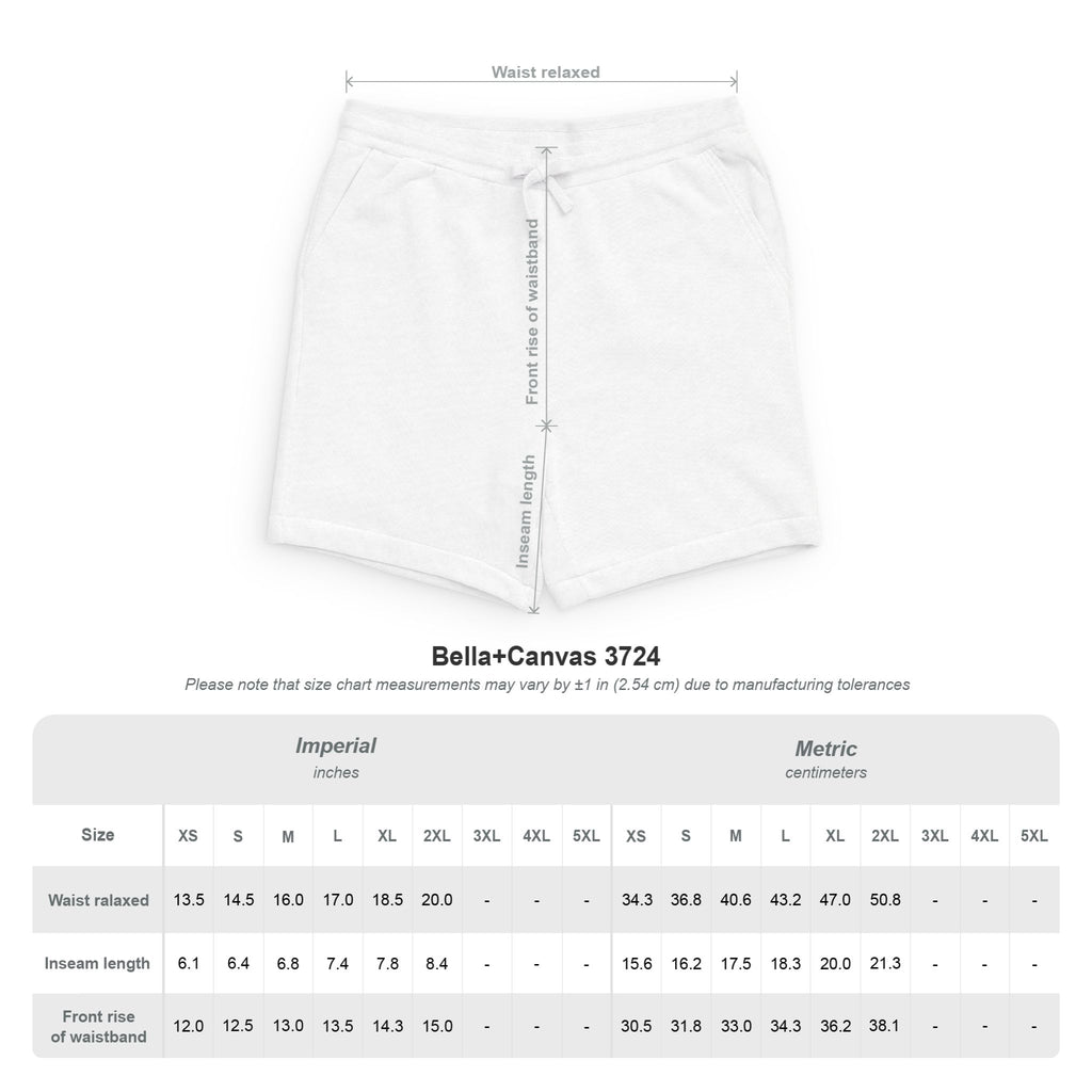 Sponge Fleece Sweatshort — 'Vienna Savage Soul Tribe' Minimal Logo Lounge Shorts